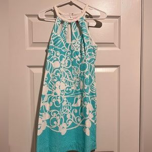 Lily Pulitzer dress with cutout details